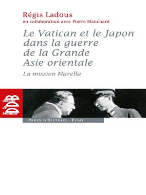 cover image of Le Vatican et le Japon dans la guerre de la Grande Asie orientale